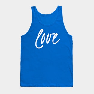 Love (white) Tank Top